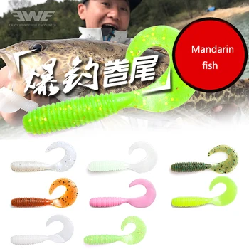

20pcs/bag Fishing Lure Explosion Volleyball Maggot Soft Bait 3/4 inch Bionic Fishing Tackle Kill New Genuine Pesca Outdoor Sport