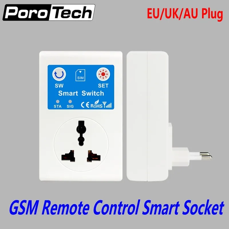 EU/UK/AU Plug GSM Power Socket SC1 GSMVC SC1 GSML upgraded