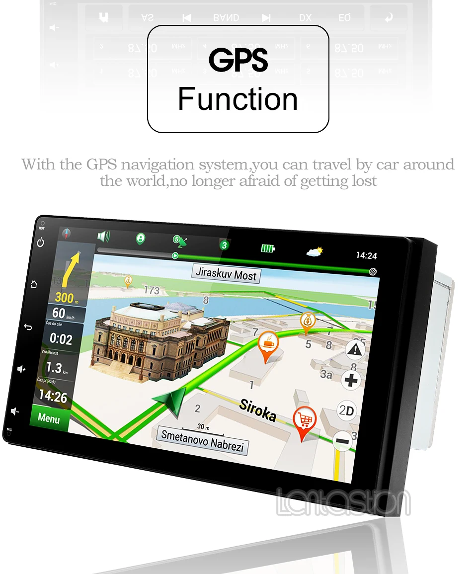 Sale Allwinner T8 android 9.0 Car DVD  for Toyota Corolla Auris Fortuner 2017 Octa Core Auto Radio Multimedia NAVIGATION car dvd gps 4