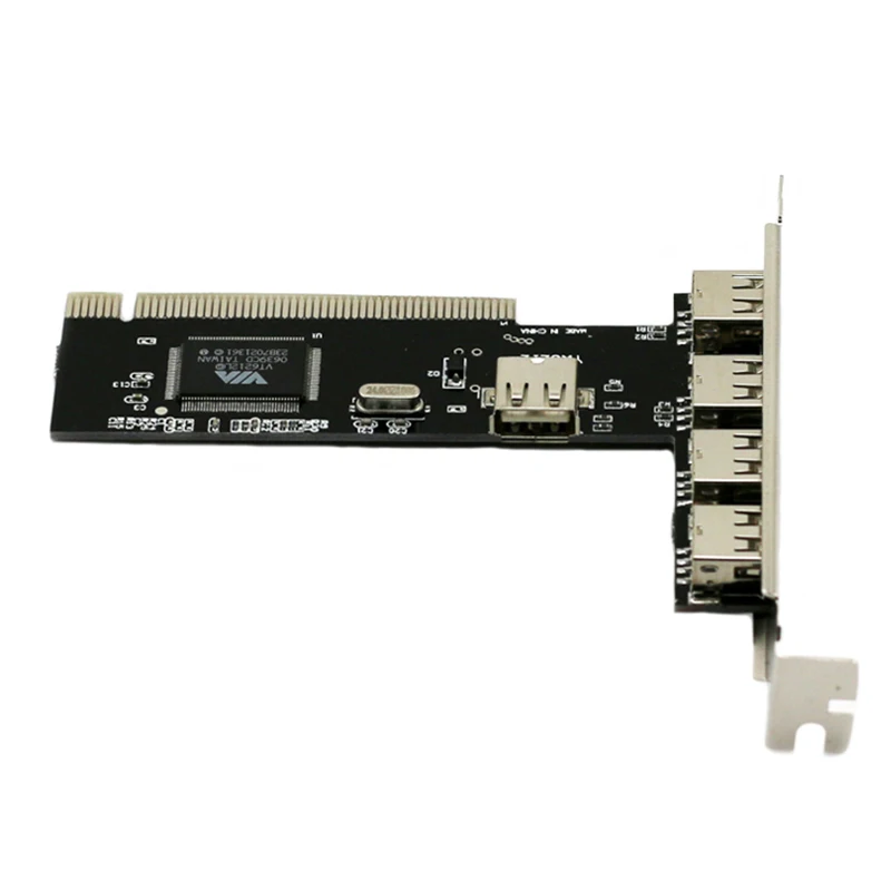 PCI to 5 Ports USB 2.0 HUB Adapter Card NEC Chip PCI Controller Card ...