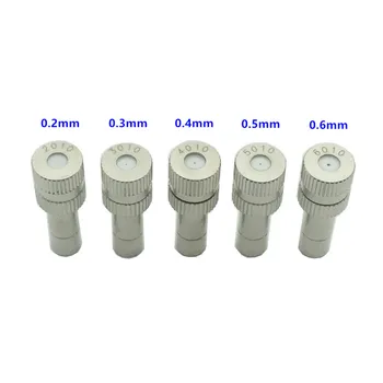 

F061 ENTENCO Low-pressure Slip Lock Mist Nozzle(5-15 bar),Push in Fog Nozzle,Ceramic Orifice and SS body Misting Nozzle