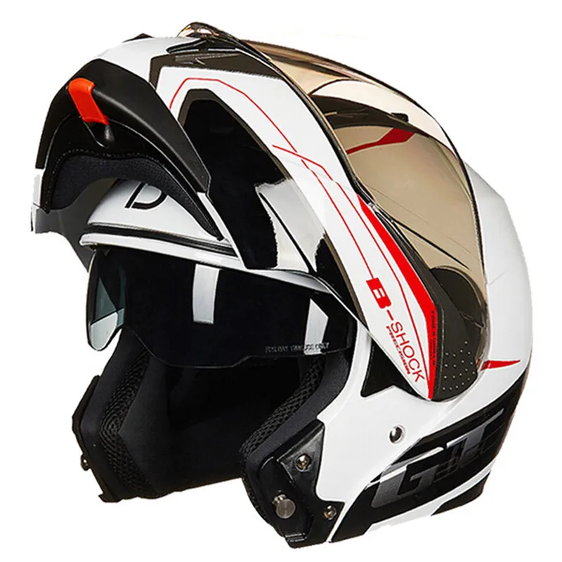 BEON мотоциклетный флип-ап шлем модульный Открытый анфас шлем мото шлем ...