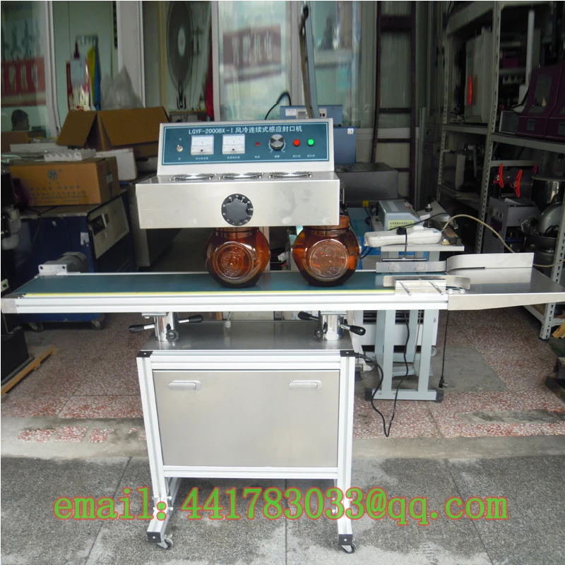 LGYF 2000BX continuous induction sealing machine PET plastic bottle