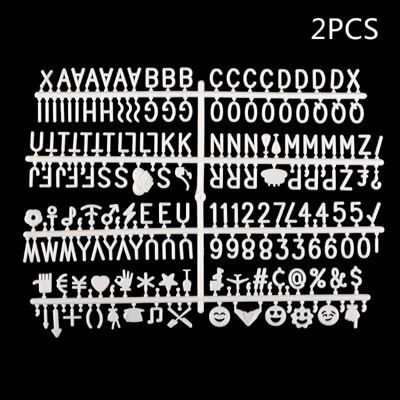 

Characters For Felt Letter Board 360 Piece Numbers For Changeable Letter Board