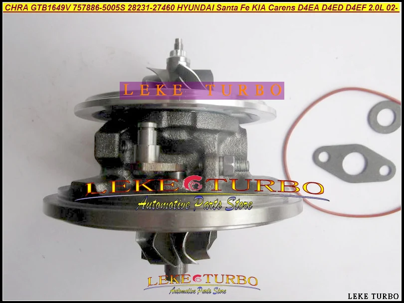 CHRA GTB1649V 757886-5005S 28231-27460 HYUNDAI Santa Fe KIA Carens D4EA D4ED D4EF 2.0L (2)