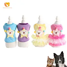 DOGGYZSTYLE, новинка, летняя одежда для любителей собак, крутой жилет, платье для щенка, дышащая юбка принцессы, футболки для собак, XS-XL