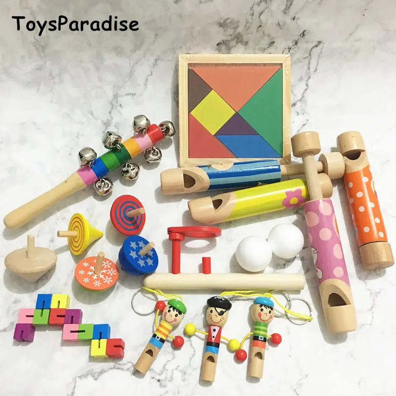 ToysParadise волчок/Радужная погремушка/плавающий шар/свисток/кубическая веревка