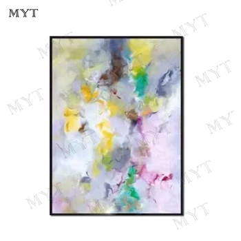 

Handmade Modern Abstract oil Painting Colorful landscape on Canvas Wall Pictures for Living Room Office Bedroom art on Canvas