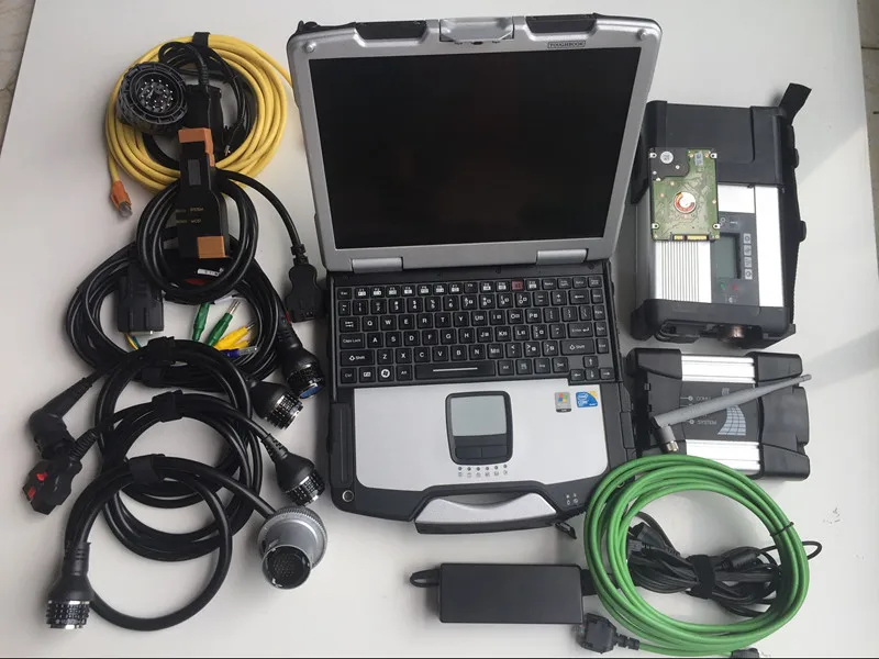  Mb sd conectar c5 diag 201912 v + WIFI para BMW Icom next + 2in1 1tb hdd + toughbook cf-30 (4 gb) m