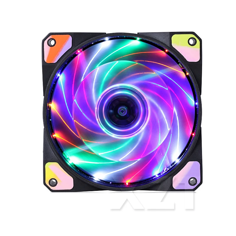Newest Hot Colorful LED 120mm LED Ultra Silent Computer PC Case Fan 15