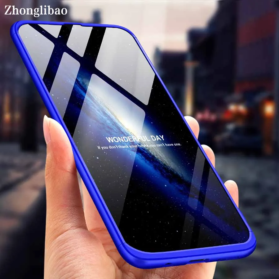 

360 Protection Cover for Samsung Galaxy A50 A30 Case Matte Hard PC Shockproof Back Phone Cases Cover for Samsung A50 A30 Fundas