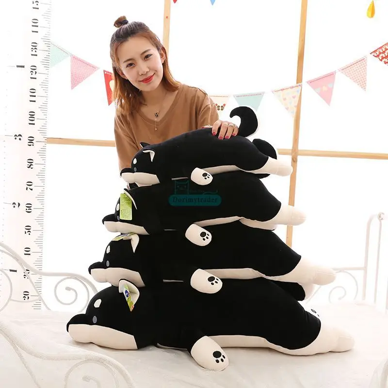 Dorimytrader New Pop 100cm  Big Soft Animal Akita Plush Toy Pillow 39inches Stuffed Cartoon Anime Shiba Inu Dog Doll Great Gift DY61612 (10)_1