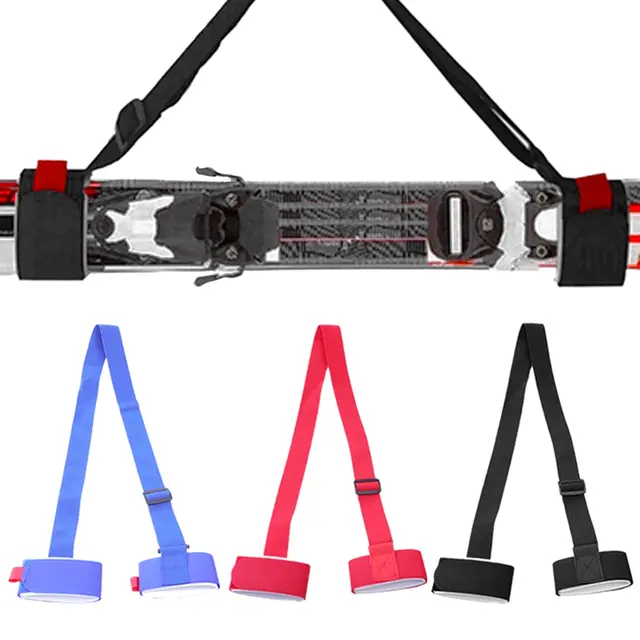 US $3.11 1.2M Adjustable Ski Carrier Strap Handle Skiing Pole Shoulder Hand Carrier Lash Snowboard Strap Bag