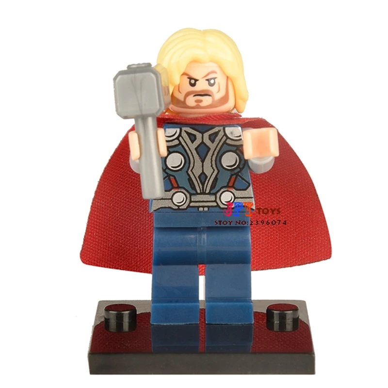 Одной продажи Звездные войны супергероев marvel Thor Строительные блоки Модель Кирпичи игрушки для детей brinquedos menino