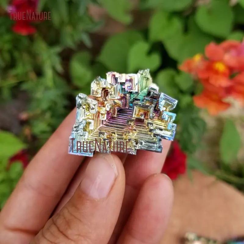 20190412-PM26392-rainbow bismuth crystal bismuth display piece mineral specimen healing crystals_45
