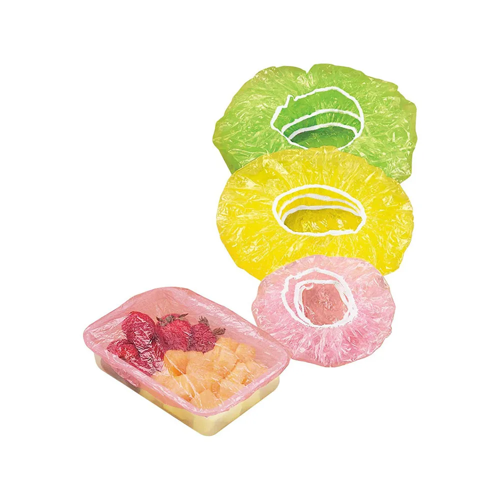 

Fresh bag 24PCS Elastic Food Covers Lids For Fruit Or Bowls Cups Food Cover Set GH