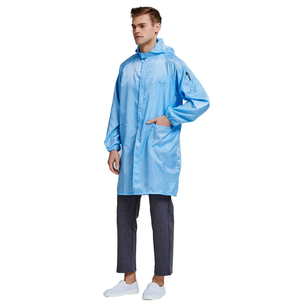 Anti-static overalls Women Men Work Uniforms Dustproof Protective Worker Clean Clothing | Безопасность и защита