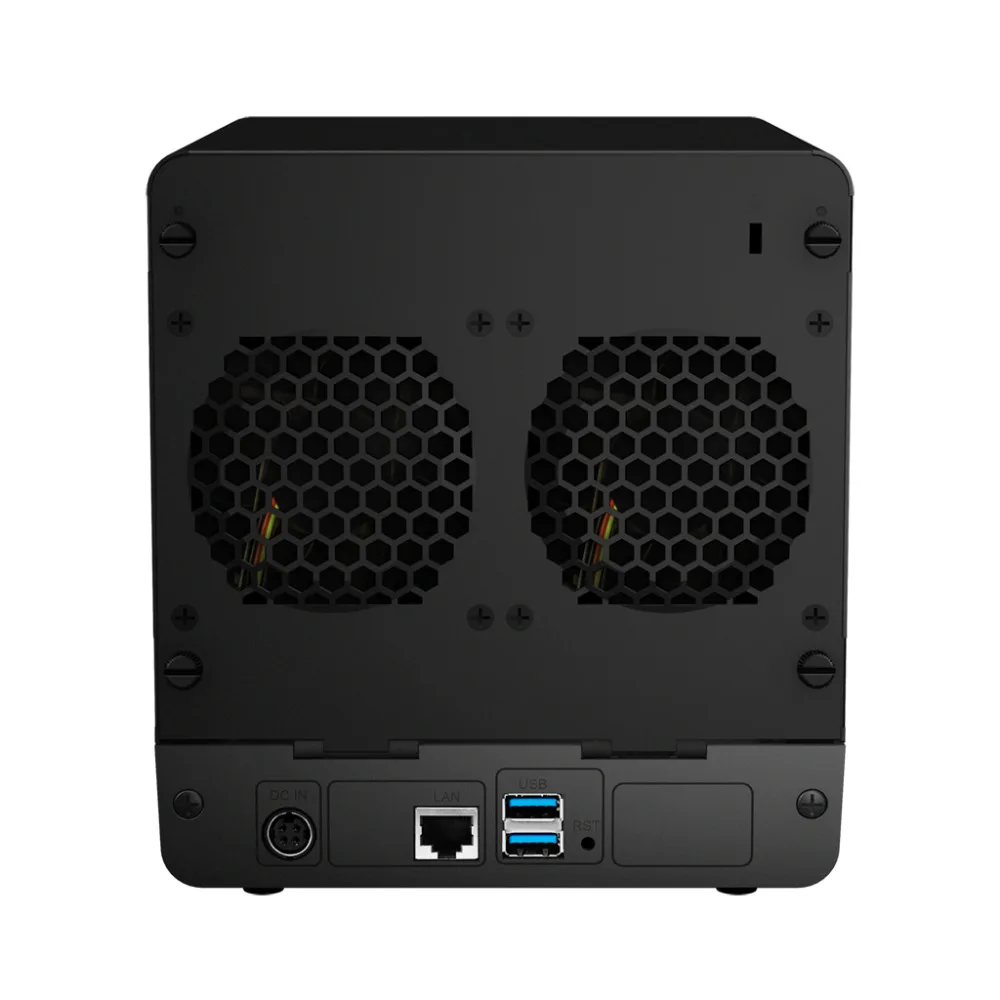 NAS Synology Disk Station DS418J 4-bay бездисковой nas сервер nfs Сетевое хранилище Облачное хранилище, 2 года гарантии