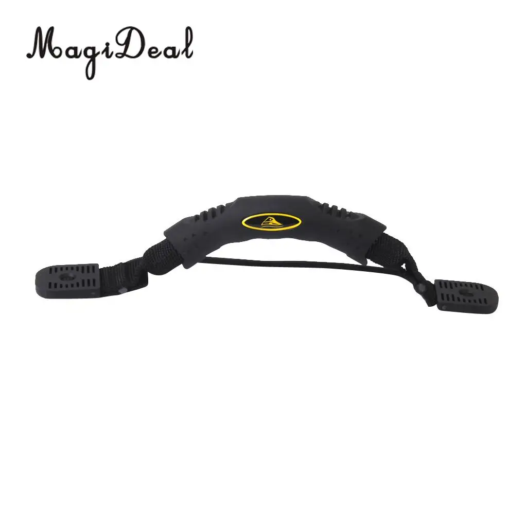 MagiDeal 2pcs Marine Kayak Canoe Side Mount Carry Handle with Bungee Cord Accessories for Fishing Flatable Boat Dinghy Yacht