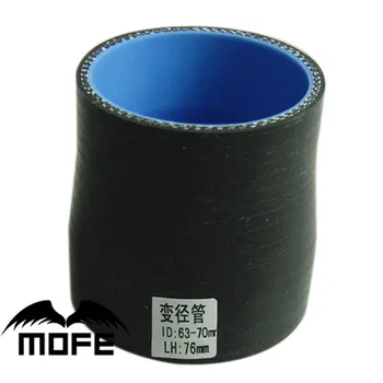 

MOFE Black 2.5" /2.75" 51mm/57mm/63mm 70mm/76mm Car Air Fillter Intake Pipe Straight Silicone Hose Reducer For Car Accessories