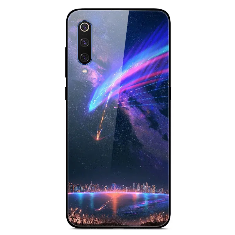 2 Для Xiaomi mi 9 SE mi 9SE чехол mi 9SE модная задняя крышка из закаленного стекла жесткий чехол для телефона s для Xiaomi mi 9 mi 9 чехол mi CC9 9 Lite - Цвет: 2