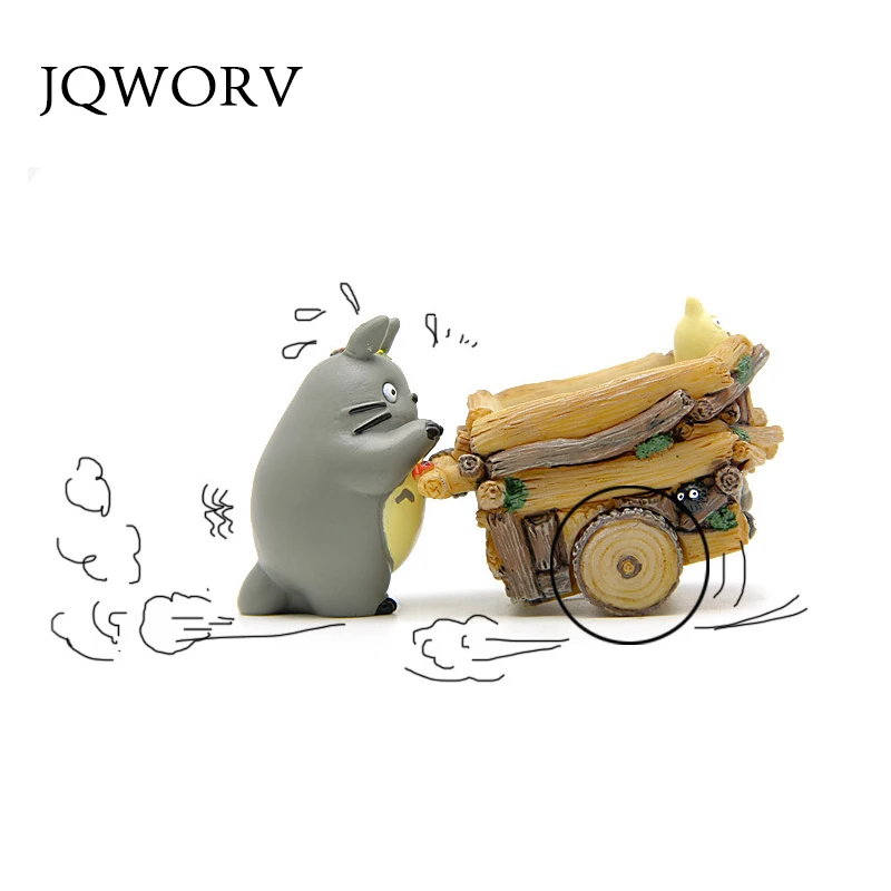 JQWORV Modern Cartoon Succulent Planter Pot Resin Creative Crafts Cute Totoro Flower Pot Home Decorations Vase macetas pots JQWORV Modern Cartoon Succulent Planter Pot Resin Creative Crafts Cute Totoro Flower Pot Home Decorations Vase macetas pots