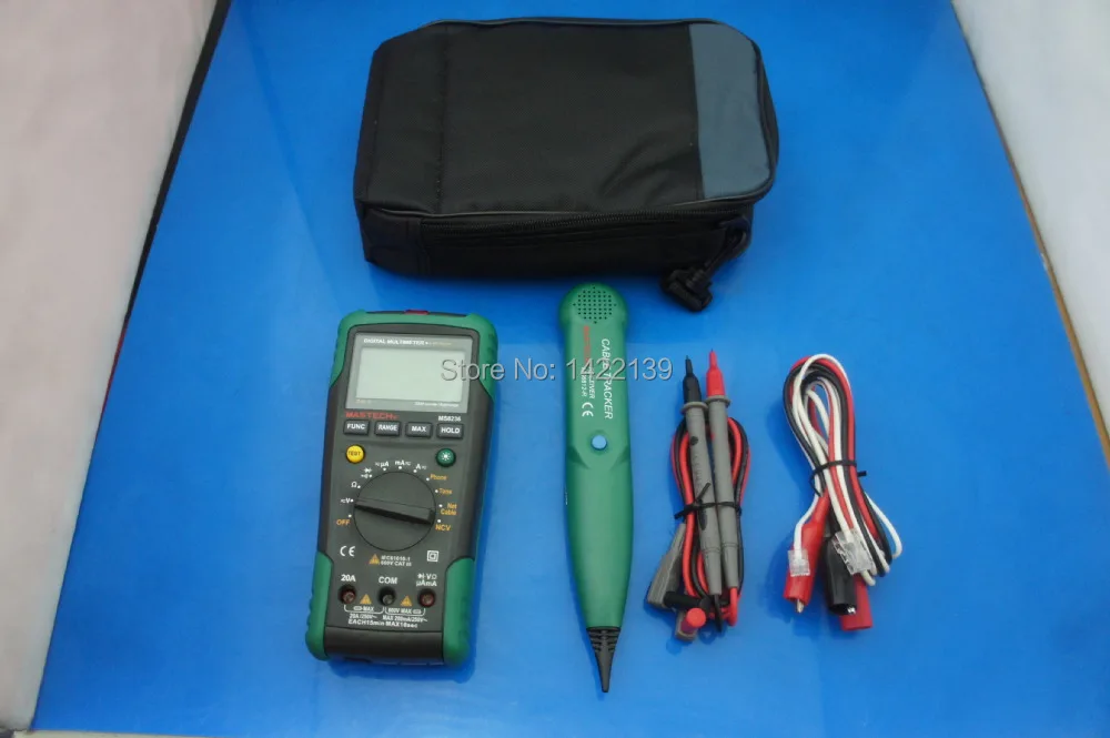 

MS8236 AUTORANGING DIGITAL MULTIMETER + LAN Tone Phone Detector Cable Tracker Voltage Tester