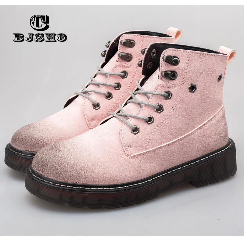 

CBJSHO Autumn Retro Women Ankle Boots New Fashion Female Rubber Boots for Girls Ladies Casual Short Boots Shoes Woman