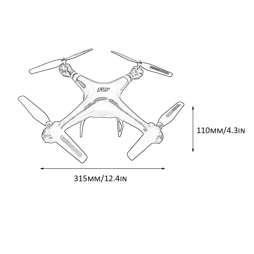X52 широкоугольный объектив 0.3MP HD камера Дрон Wi-Fi FPV Live Quadcopter Smart Altitude Hover RC вертолет 2,4 ГГц Дрон