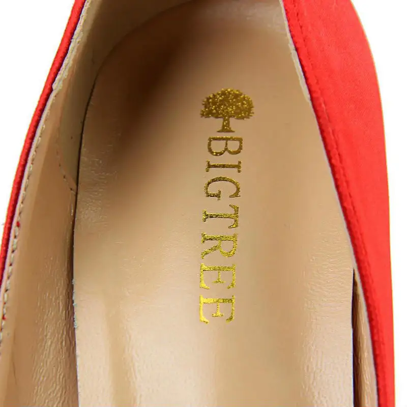 BIGTREE 2019 Fashion 10cm High Heels Women Valentine Blue Pumps Female Satin Stiletto Heel Tacones Fetish Silk Glitter Red Shoes