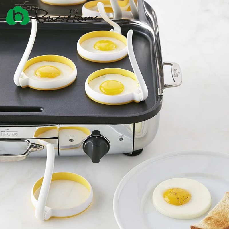 Butihome Omelette Tools Creative Kitchen Tools Round Omelette Mold Egg