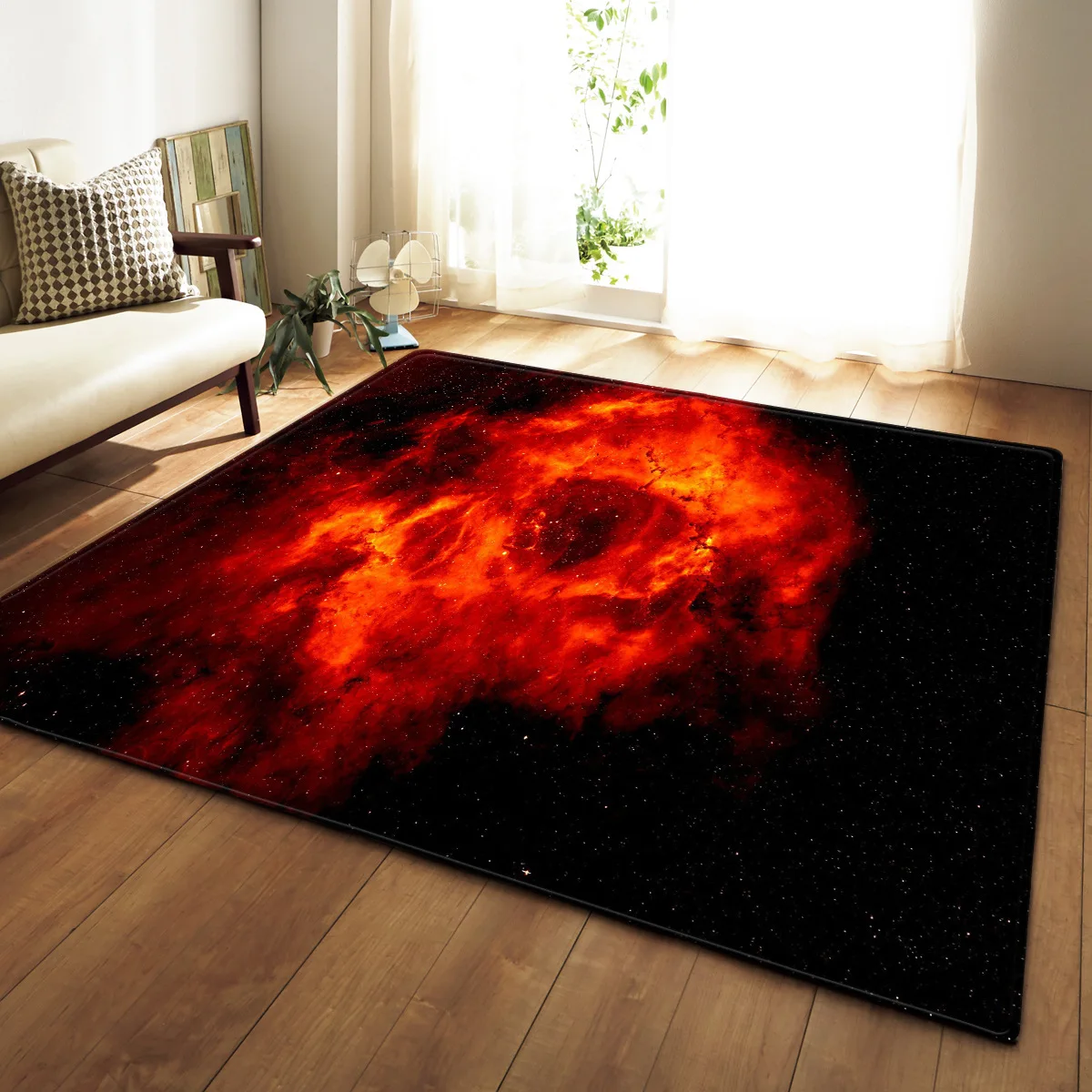 Dream Galaxy Космические звезды 3D ковры для гостиной спальни коврики для чайного стола мягкие фланелевые гостиной большой размер декоративный ковер - Цвет: 19