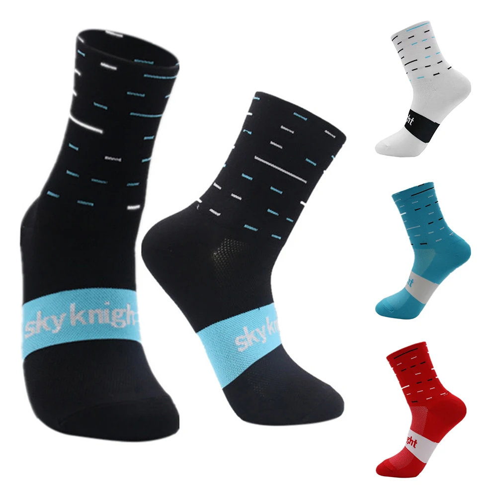 SkyKnight Outdoor Sports Socks Men Women Cycling Socks Moisture wicking