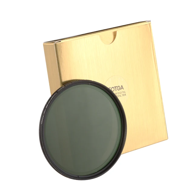 Special Price FOTGA 82mm Ultra Slim ND2-400 Fader Variable Neutral Density ND Filter 82 mm for DSLR Lens Adjustable ND2 ND4 ND8 to ND400 Special Price FOTGA 82mm Ultra Slim ND2-400 Fader Variable Neutral Density ND Filter 82 mm for DSLR Lens Adjustable ND2 ND4 ND8 to ND400