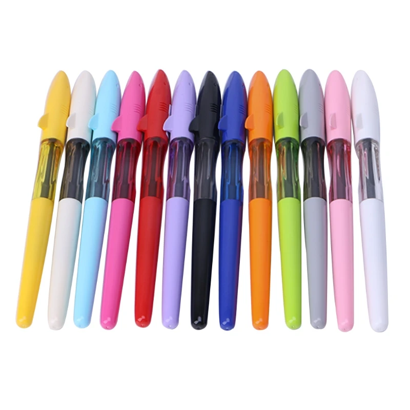 

1pc 0.5mm Creative Shark Cap Gel Pen Fine Nib Ink Maker Smooth Writing Tool Color random