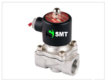 

Free Shipping NEW 3/4" Stainless Steel Solenoid Valve VITON Water Air Oil N/C 120'C 2S200-20 DC12V
