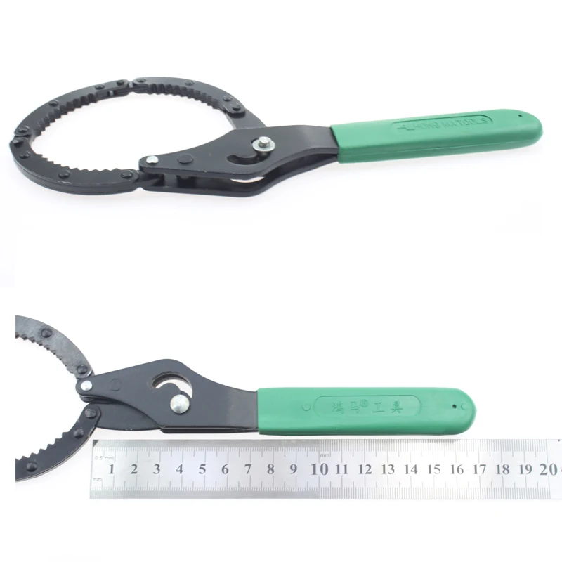 Carbon Steel Filter Wrench Handcuffs Type Oil Filter Tool Suit For 60-75mm DIY Remove Machine Repair Filter Wrench (2)