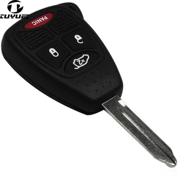 

With Battery Clamp 3+1 Buttons Remote Key Shell 4 Button Case For Chrysler 300C Sebring Wrangler Dodge Jeep Cruiser Compass
