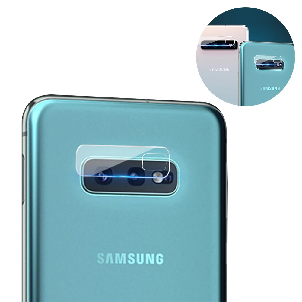 

9H Hardness Camera Lens Screen Protector for Samsung Galaxy S10 Plus S10E Ultra Thin Clear Scratchproof Tempered Glass Lens Film