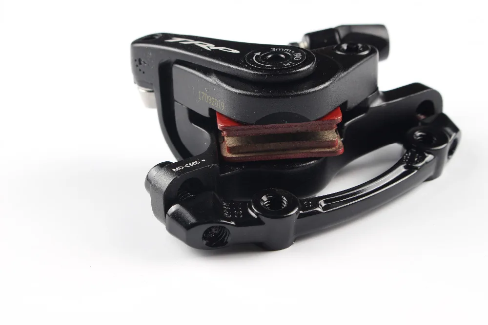 TRP Spyre road bike Aleación de bicicleta juego de freno de disco mecánico delantero y trasero incluye rotor de línea central de 160mm - 4