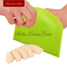 Пластиковый тесто нож для пиццы скребок для мастики лопатка для торта выпечки Кондитерские высечки помадка торт украшения инструменты кухонные аксессуары