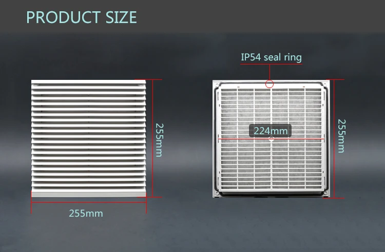 255*255*30 мм HVAC система вентиляционная решетка пыль Воздушная решетка выход воздушные фильтры HK6625.300