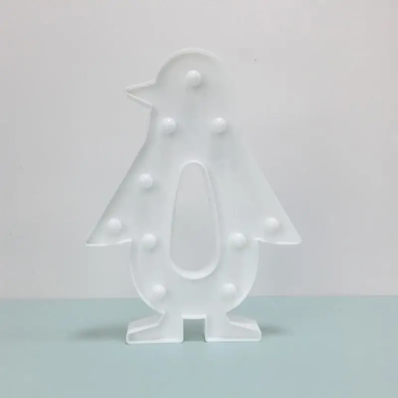 LumiParty светодиодный ночник светильник милый декоративный пингвина для спальни