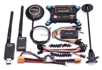 

APM2.6 APM 2.6 Flight Controller M8N GPS GPS Stand Holder Mini OSD Power Module 433Mhz / 915Mhz Telemetry For 450mm 500mm Quad