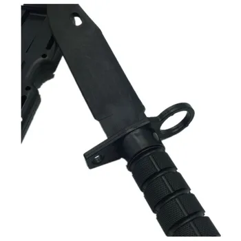 

Military Enthusiasts Birthday Gift 30cm Plastic Toy Sword CS CF Cosplay M9 Model Rubber Dagger Tactical Knife