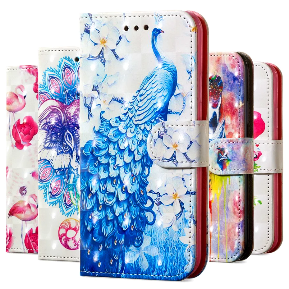 

Luxury Flip Wallet Case for Samsung galaxy J6 2018 Plus (EU) PU leather 3D Vision Phone Case for Samsung galaxy J6 2018 Cover