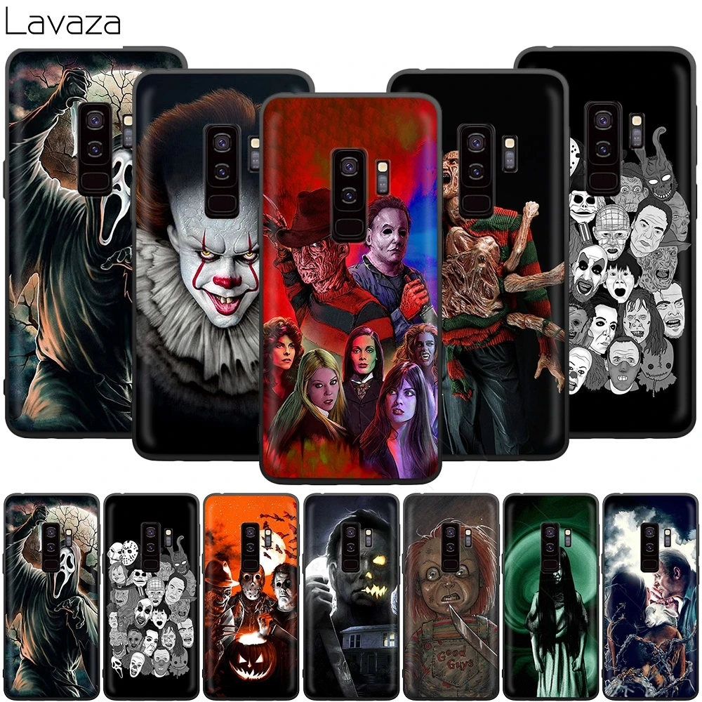 

Lavaza Horror Monsters Villains Case for Samsung Galaxy S10 S9 S8 S7 S6 Plus Note 9 8 M30 M20 M10 Edge