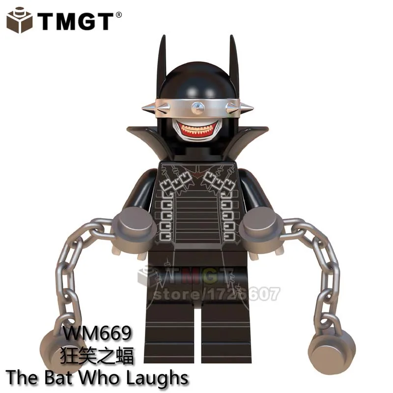 

Single Blocks Dark Nights: Metal The Bat Who Laugh Batman s Red Son Batman-Tire Armor Building Blocks Toys For Children