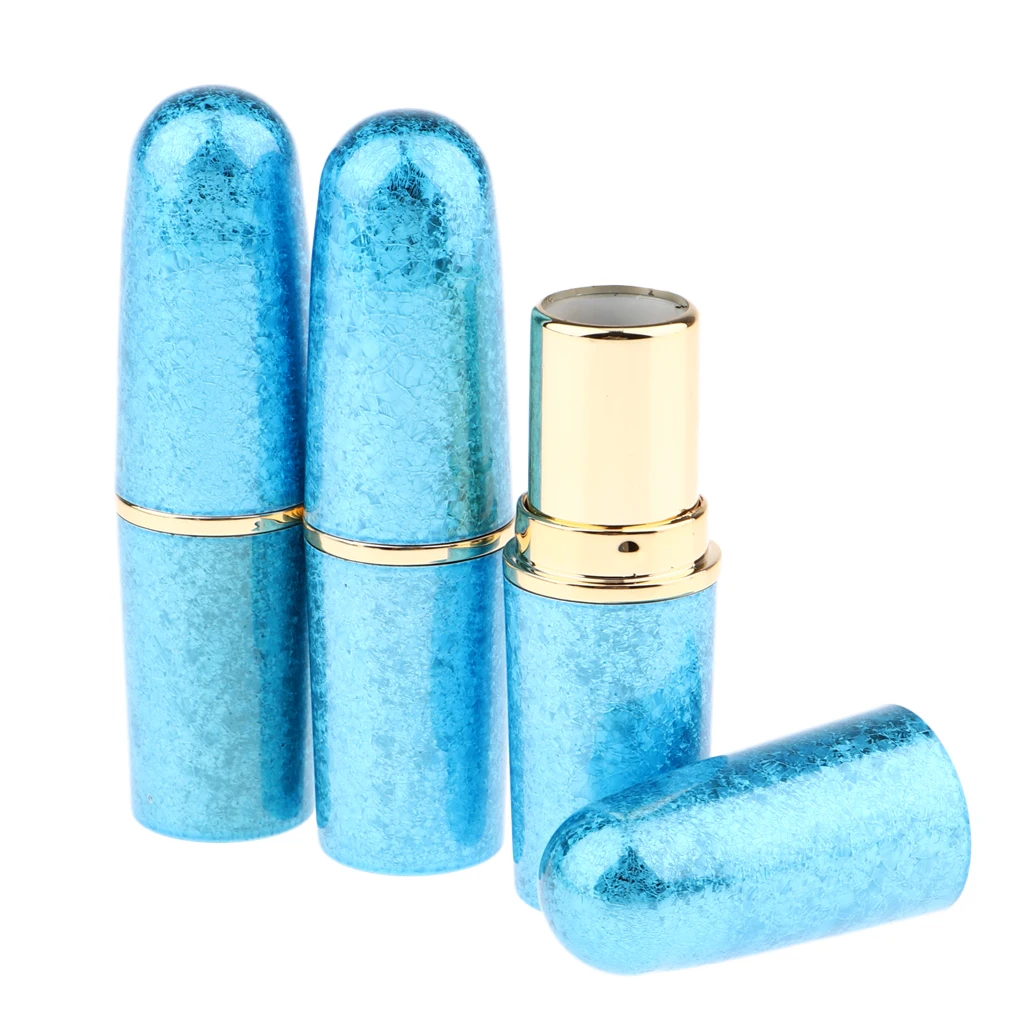 3pcs DIY Lip Balm Bottles Lipstick Chapstick Lip Gloss Empty Tubes with Twist Bottom 12.1mm