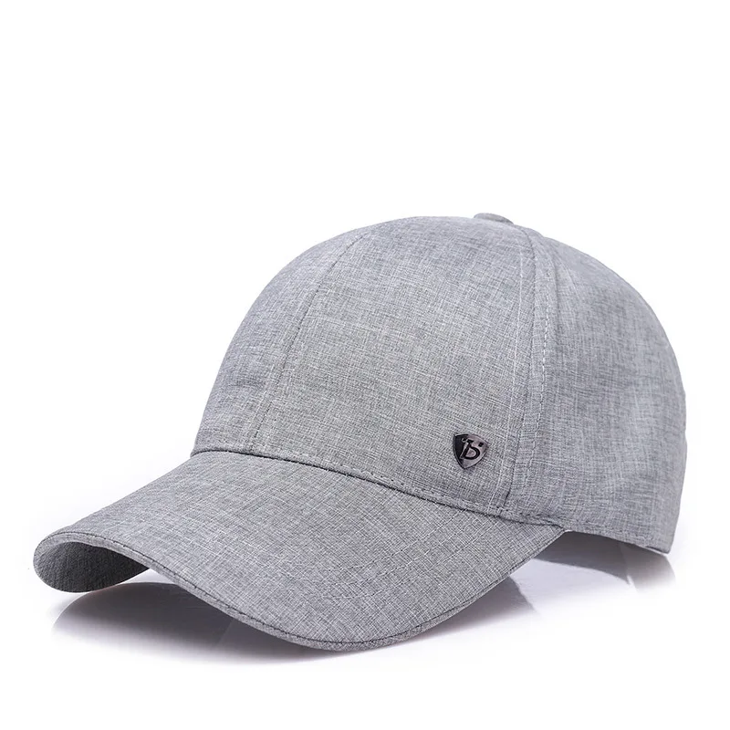 solid black fitted hat